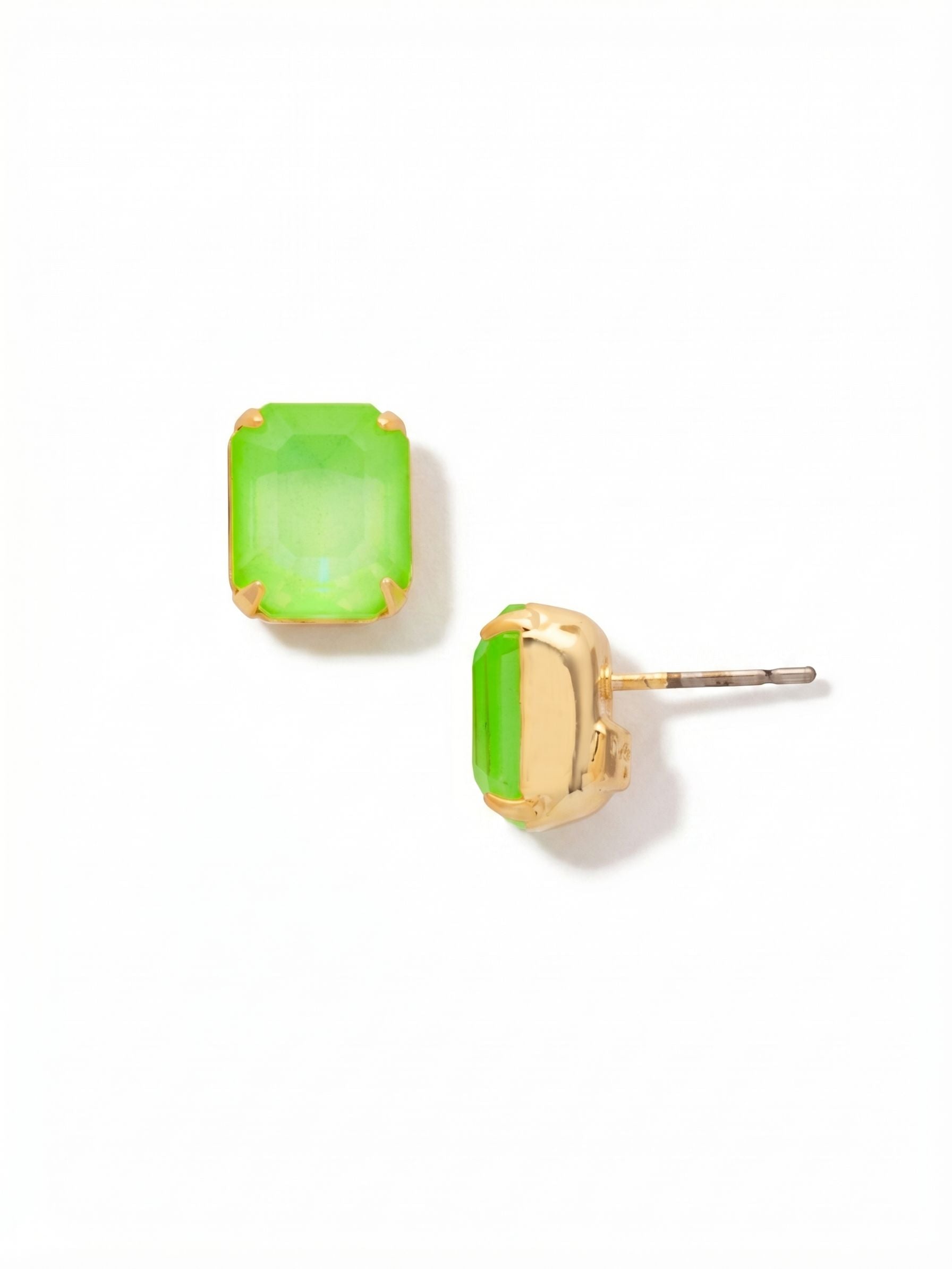 Octavia Stud Earrings - EDU53BGETG - <p>These rounded emerald cut stud earrings can be worn alone or paired with anything for just a bit of extra bling!</p>