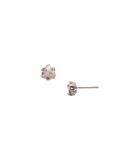 Sedge Stud Earrings - EDX1PDCRY - <p>A shield shaped crystal in a simple pronged setting. Perfect if you want to add just a bit of sparkle to any outfit! From Sorrelli's Crystal collection in our Palladium finish.</p>