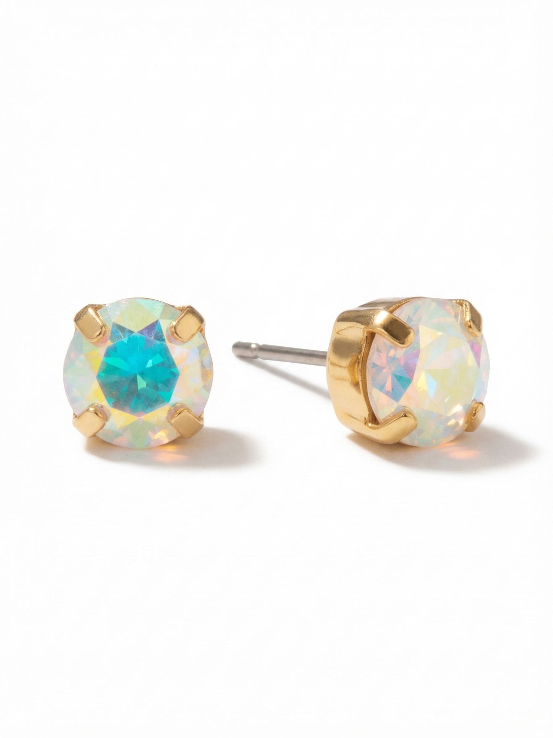 Simple Stud Earrings - EFC99BGCAB - <p>The Simple Stud Earrings feature a single solid crystal on a surgical steel post, creating a small but sparkly everyday staple!</p>