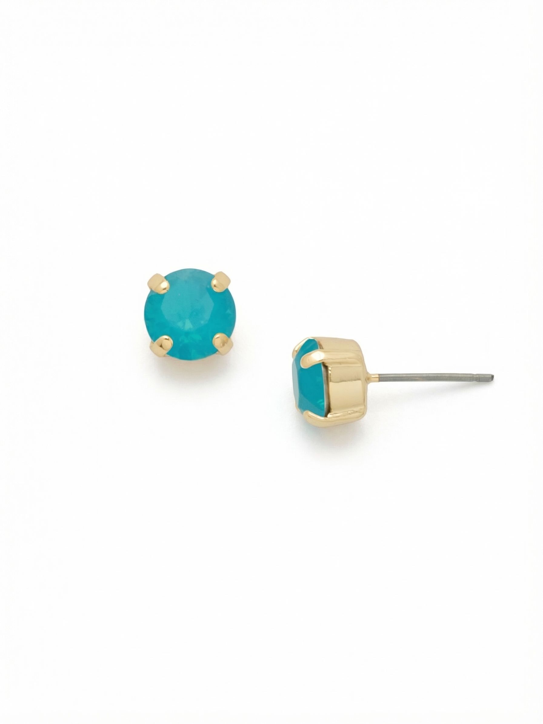 Simple Stud Earrings - EFC99BGCBO - <p>The Simple Stud Earrings feature a single solid crystal on a surgical steel post, creating a small but sparkly everyday staple!</p>