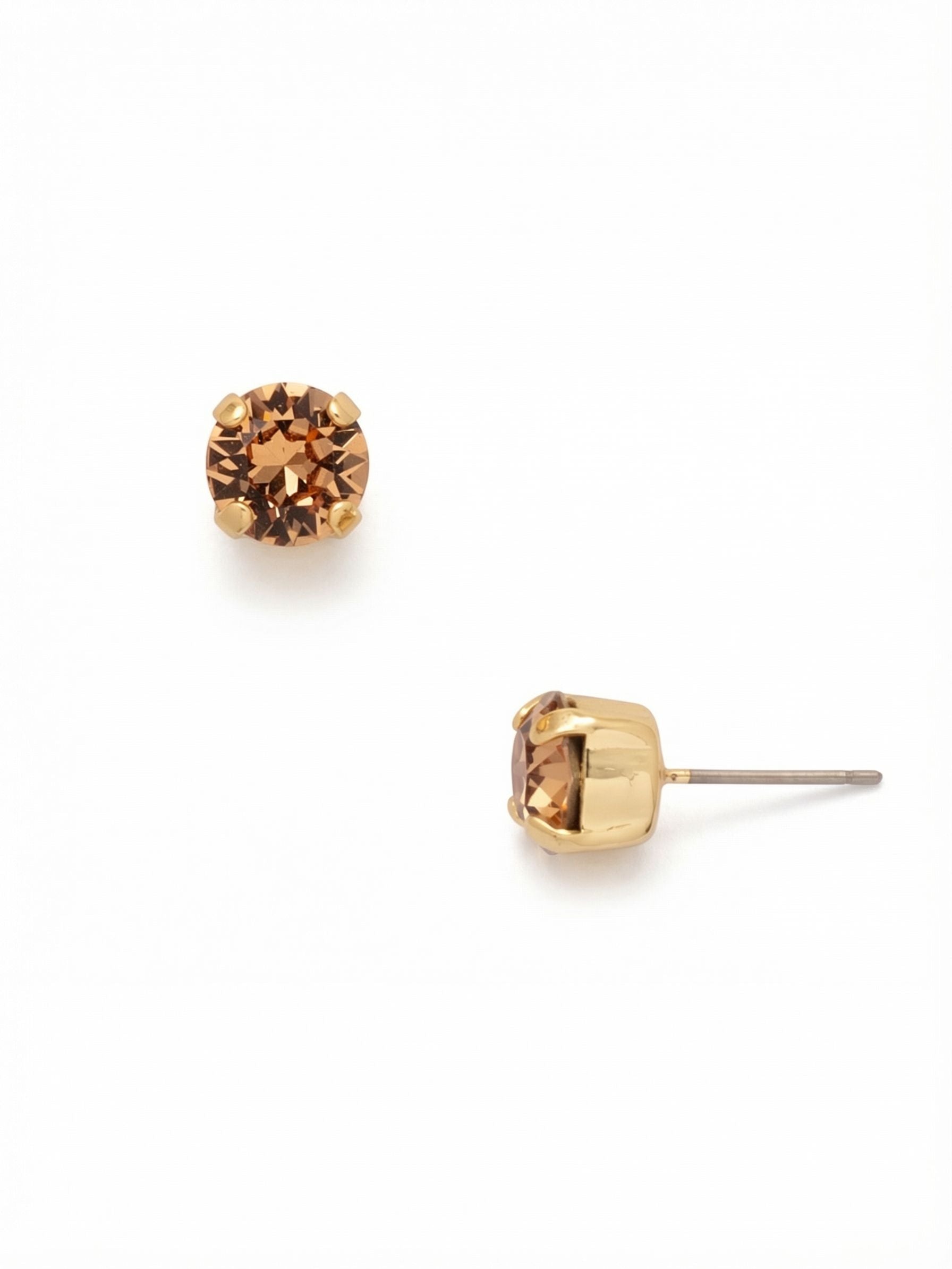 Simple Stud Earrings - EFC99BGLC - <p>The Simple Stud Earrings feature a single solid crystal on a surgical steel post, creating a small but sparkly everyday staple!</p>