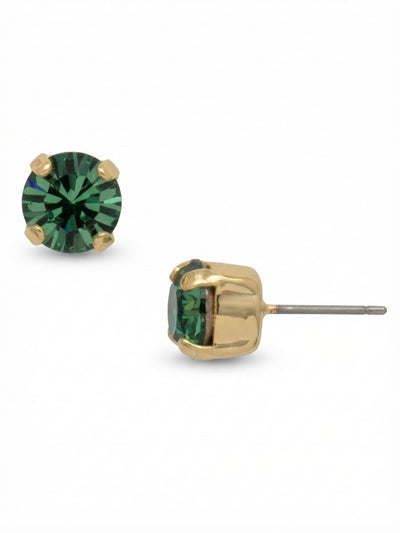 Simple Stud Earrings - EFC99BGSGR - <p>The Simple Stud Earrings feature a single solid crystal on a surgical steel post, creating a small but sparkly everyday staple!</p>