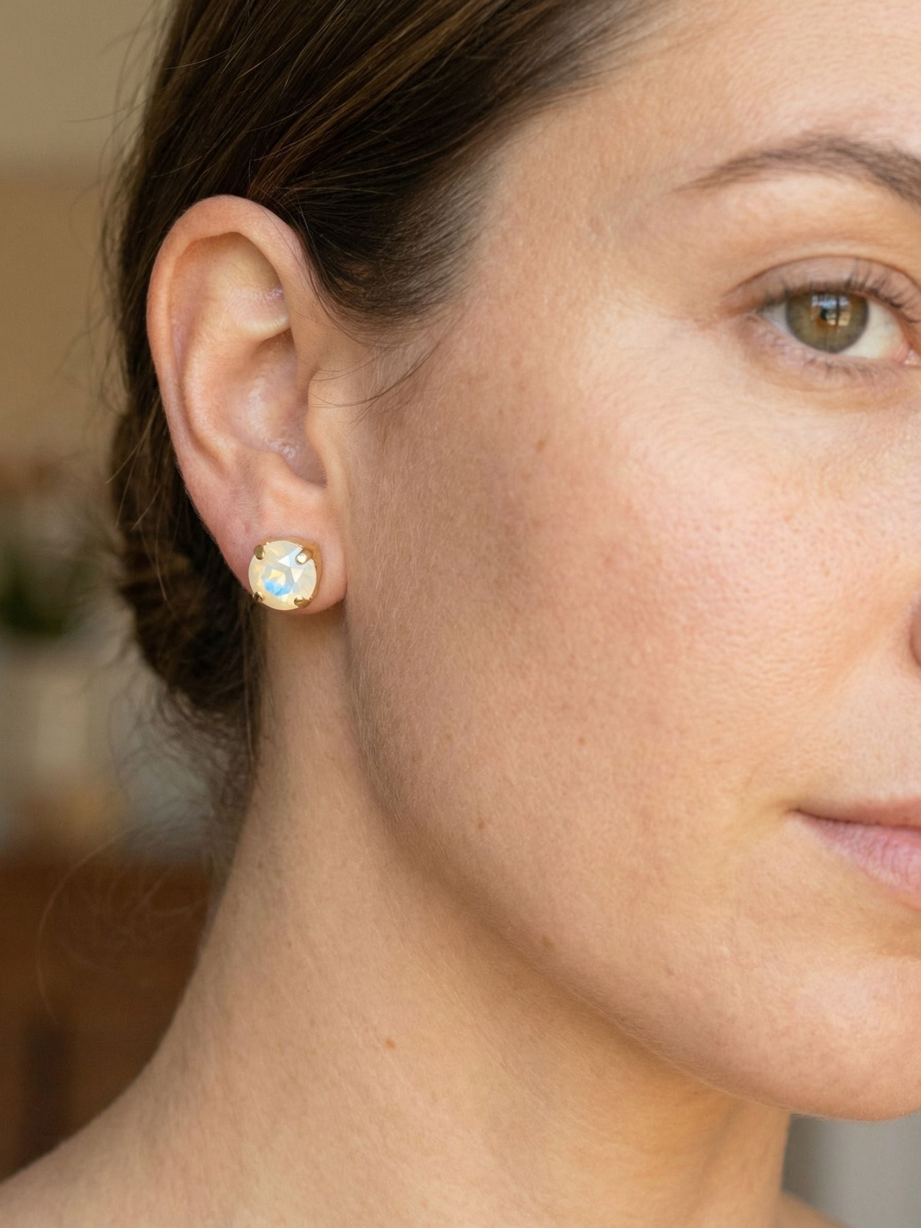 Simple Stud Earrings - EFC99BGUWAB
