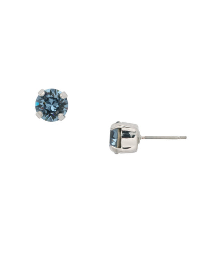 Simple Stud Earrings - EFC99PDASP - <p>The Simple Stud Earrings feature a single solid crystal on a surgical steel post, creating a small but sparkly everyday staple! Need help picking a stud? <a href="https://www.sorrelli.com/blogs/sisterhood/round-stud-earrings-101-a-rundown-of-sizes-styles-and-sparkle">Check out our size guide!</a> From Sorrelli's Aspen SKY collection in our Palladium finish.</p>