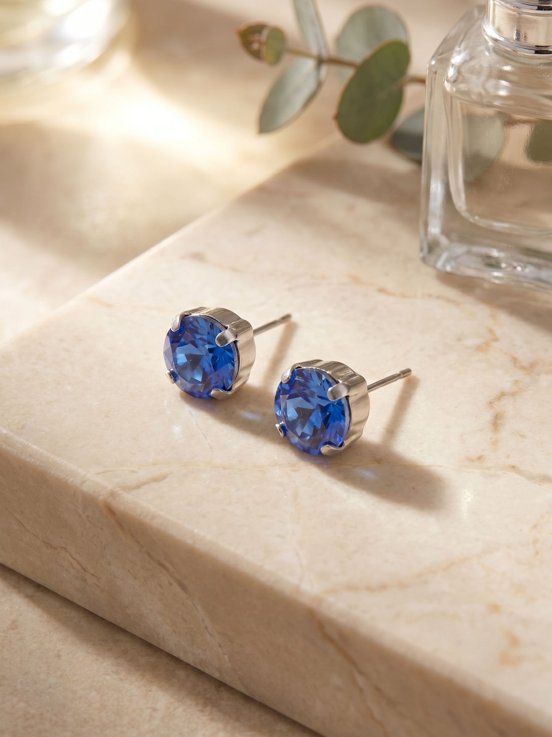 Simple Stud Earrings - EFC99PDSAP