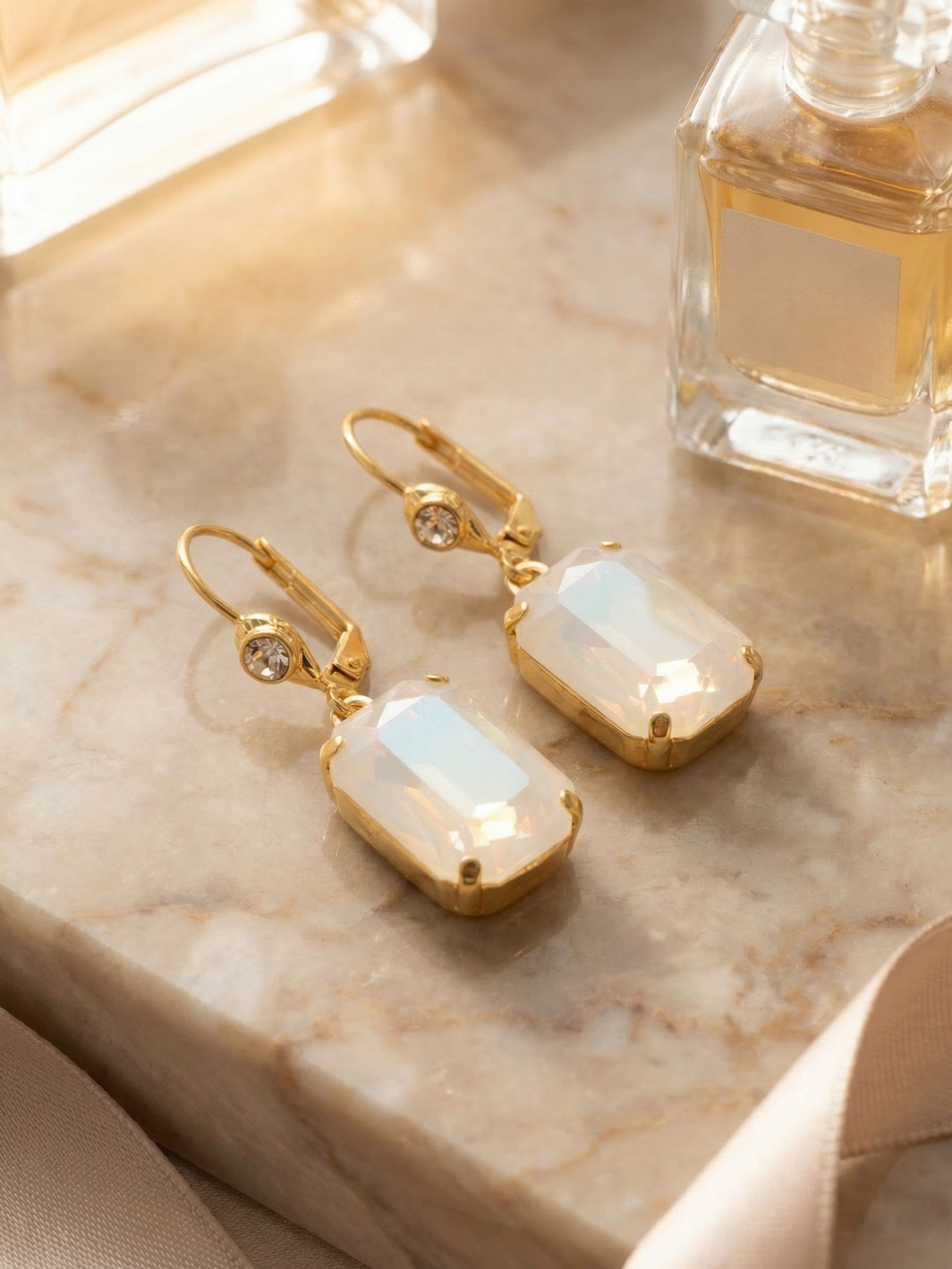 Kathleen Studded Dangle Earrings - EFF80BGUWAB
