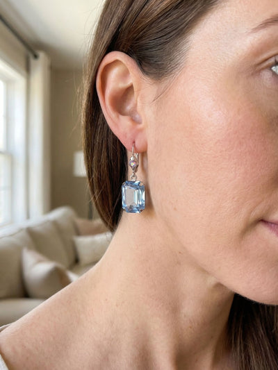 Kathleen Studded Dangle Earrings - EFF80PDPBZ