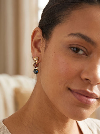 Matilda Triple Dangle Earrings - EFH10BGDNM
