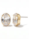 Oval Cut Stud Earrings