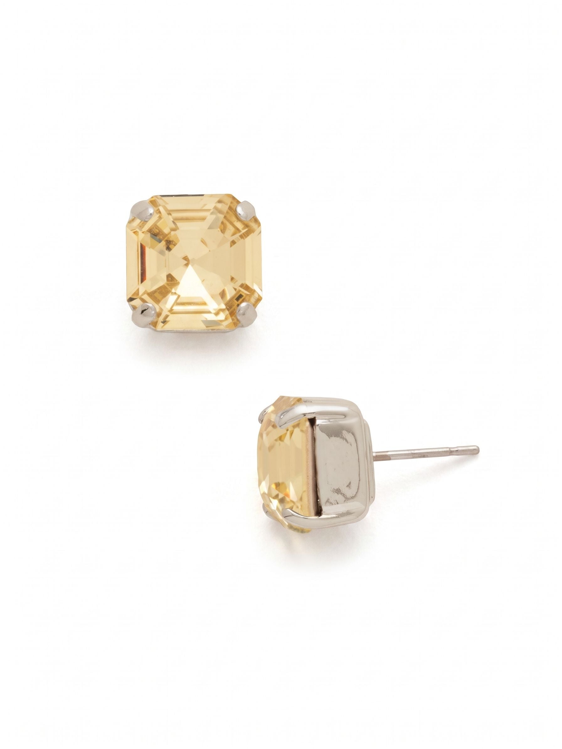 Izzy Stud Earrings - EFY1PDJON - <p>The Izzy Stud Earrings feature a single imperial fancy square-cut crystal on a post.</p>