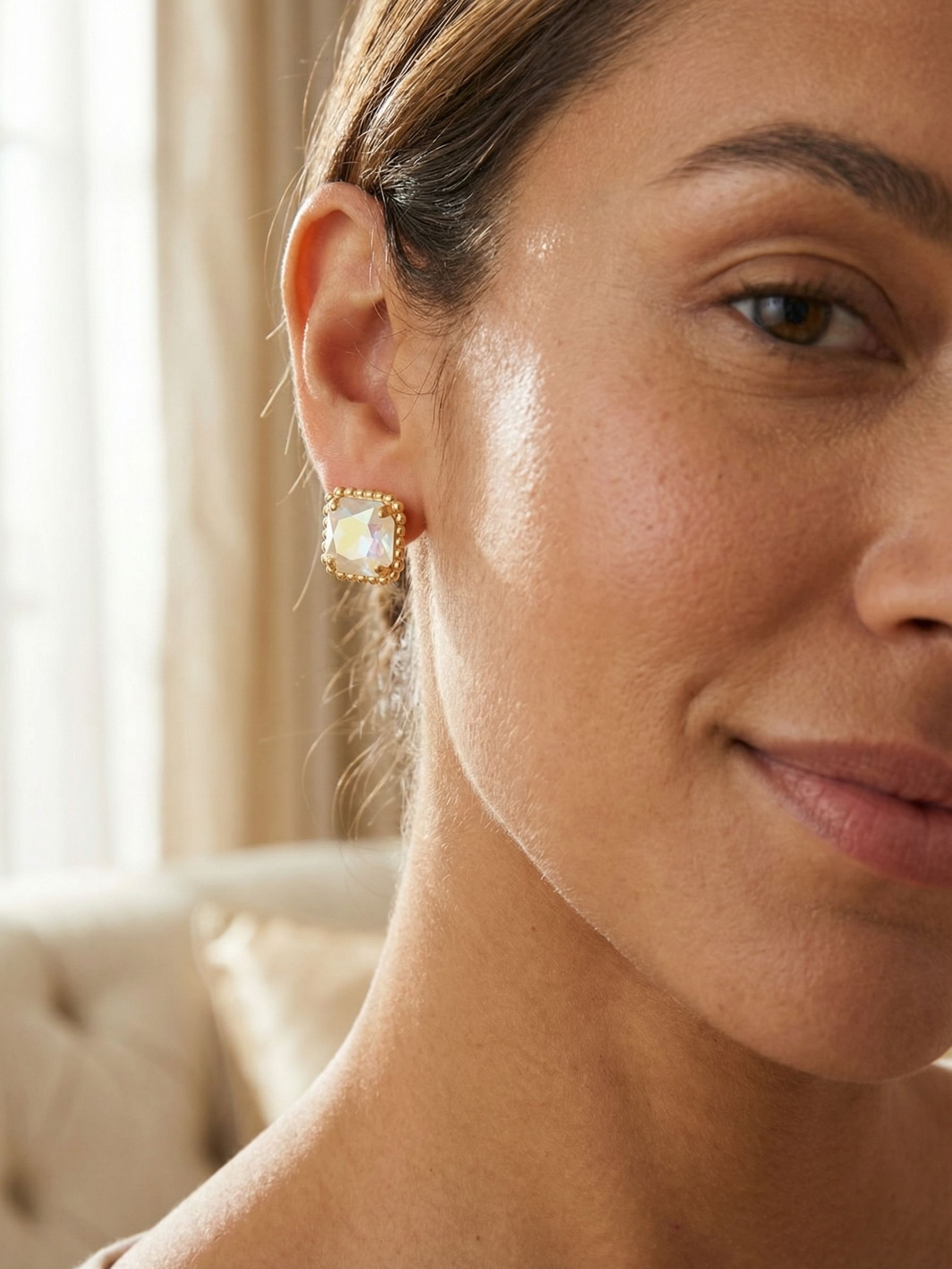 Izzy Decorated Stud Earrings - EFY2BGUWAB