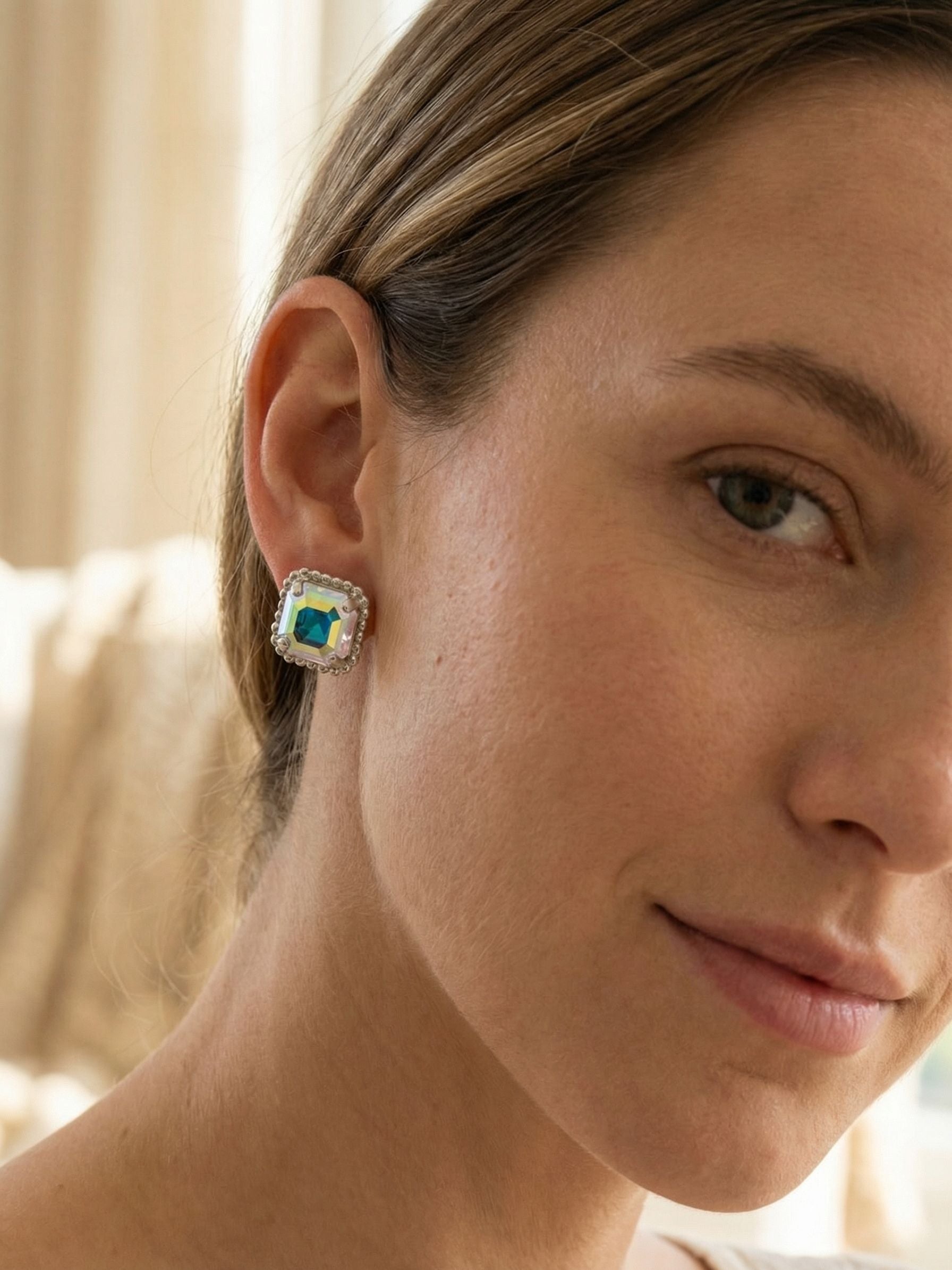 Izzy Decorated Stud Earrings - EFY2PDCAB