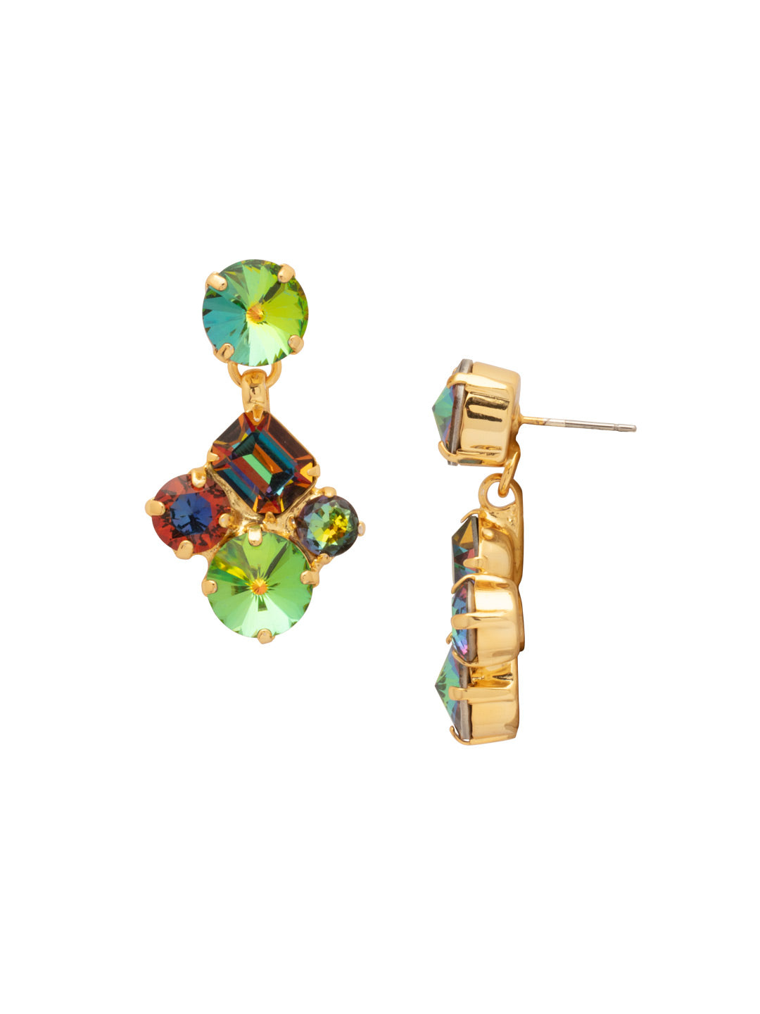 Mosaic Dangle Earrings - EFZ222BGVO