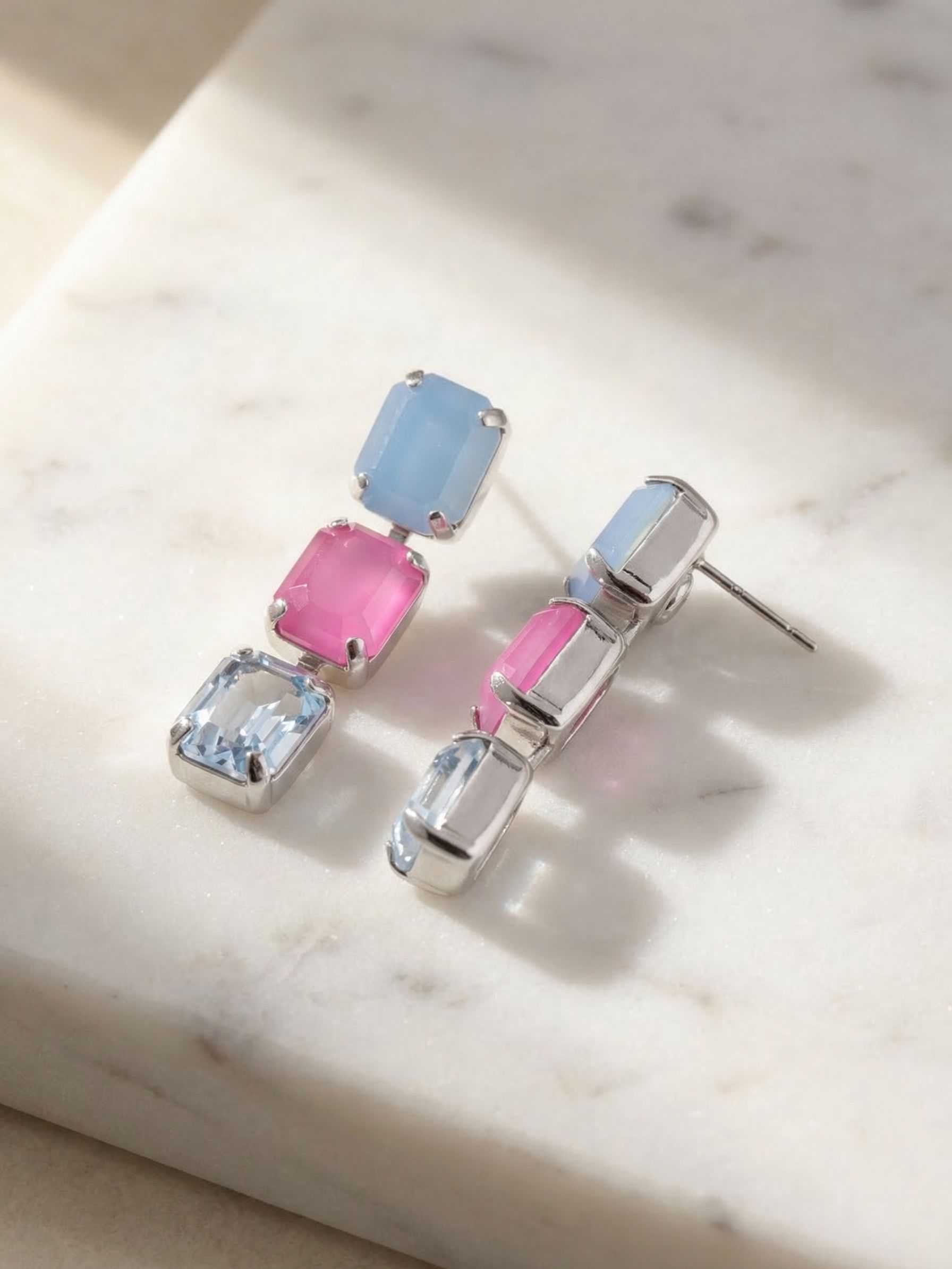 Octavia Triple Dangle Earrings - EFZ66PDPBZ