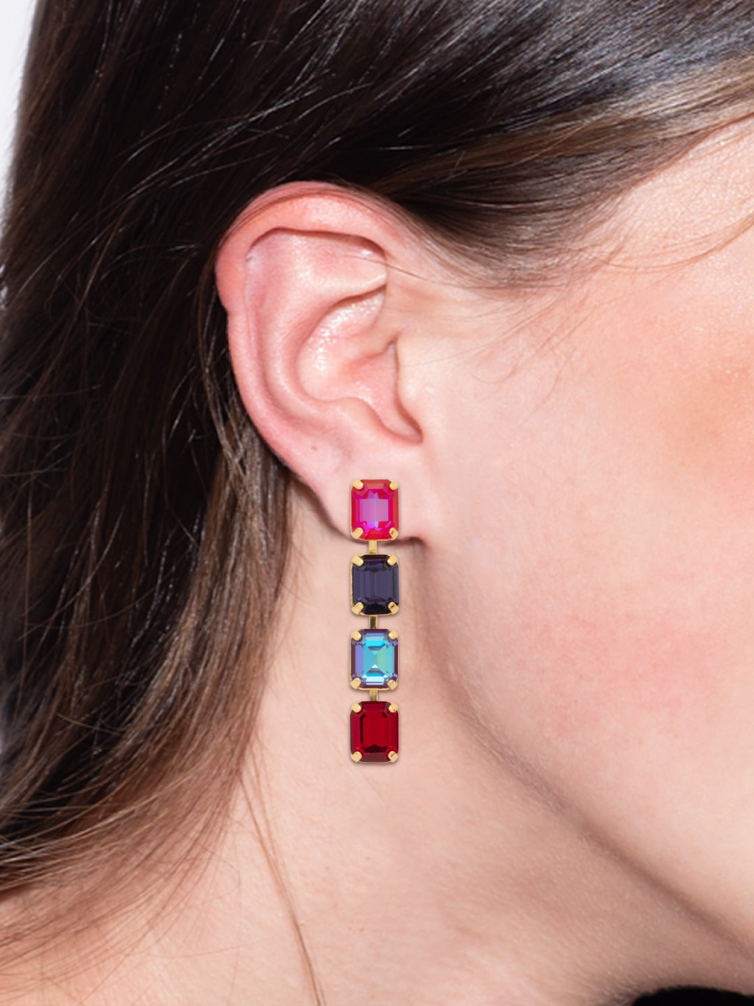 Octavia Repeating Dangle Earrings - EFZ6BGREV