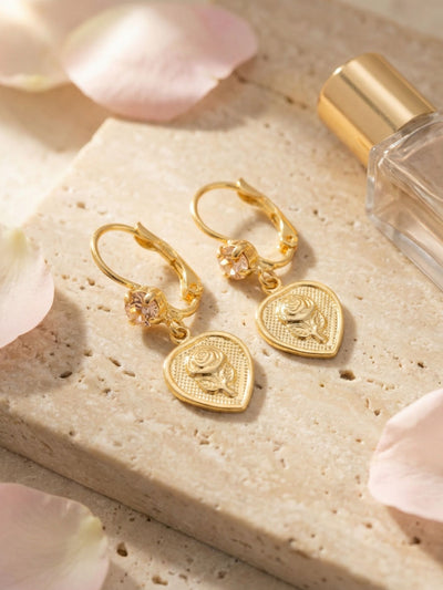 Rosie Dangle Earrings - EGK3BGSIL