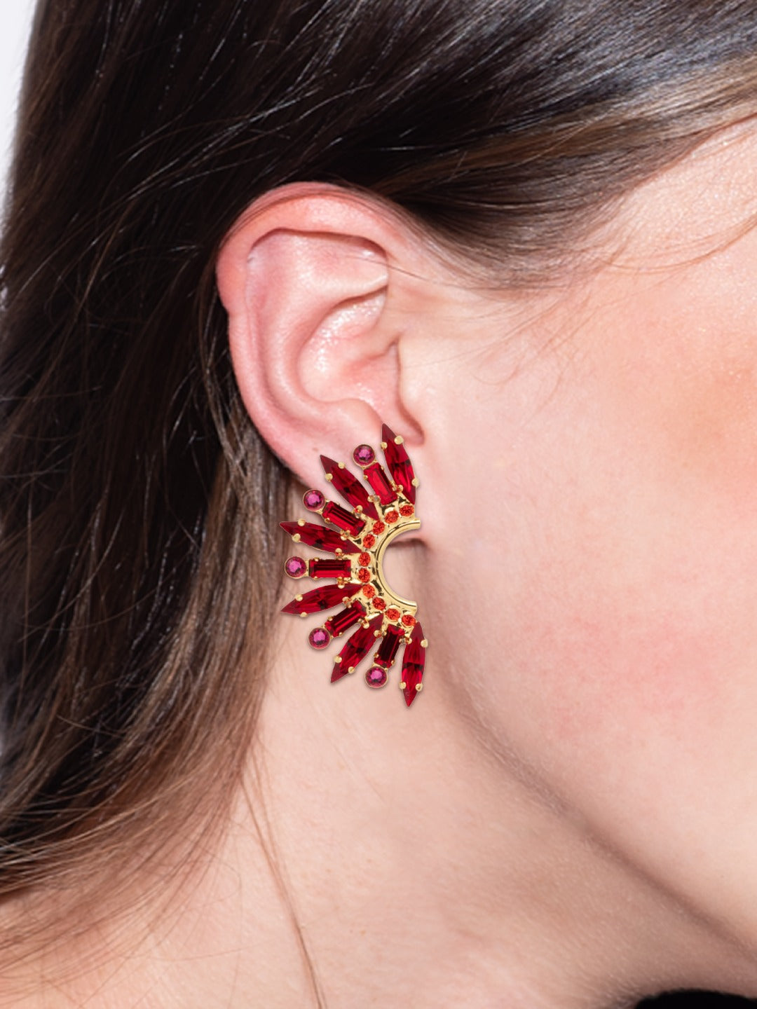 Esmeray Statement Earring - ESP41BGFIS