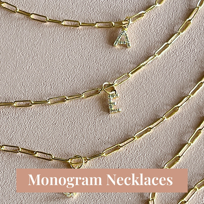 Monogram Necklaces