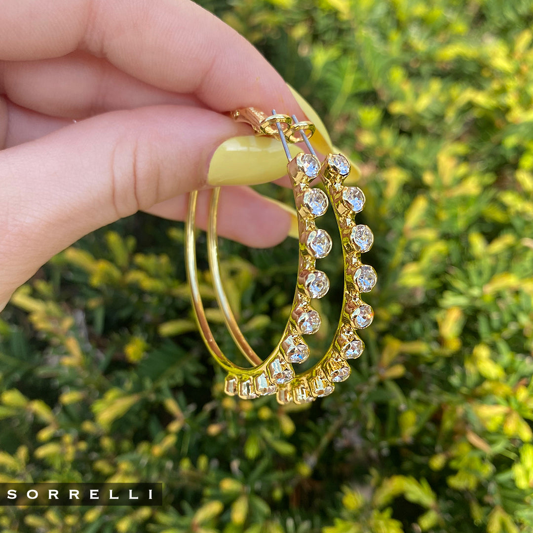 Bessie Hoop Earrings - EFF42BGCRY