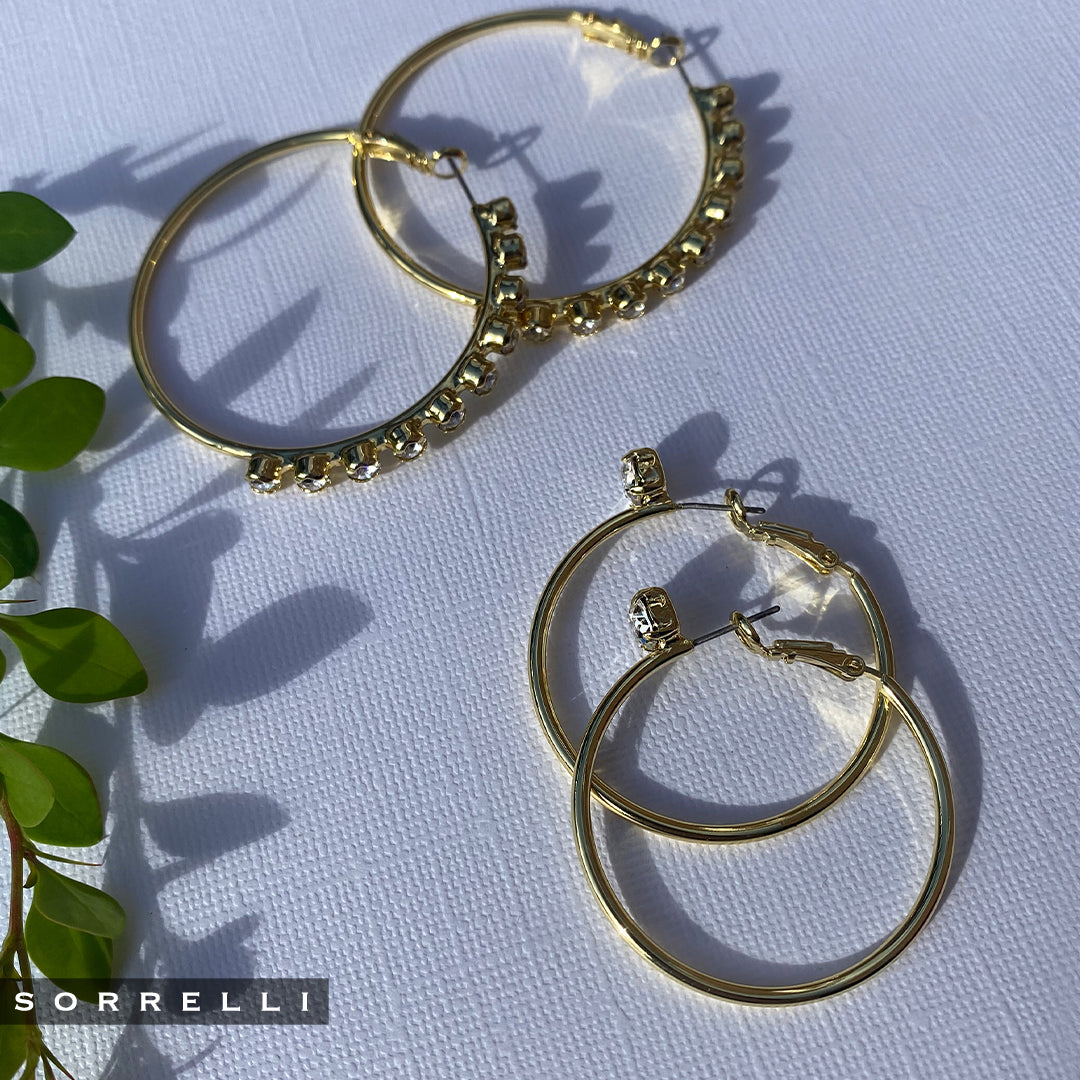 Serafina Hoop Earrings - EEP41BGCRY
