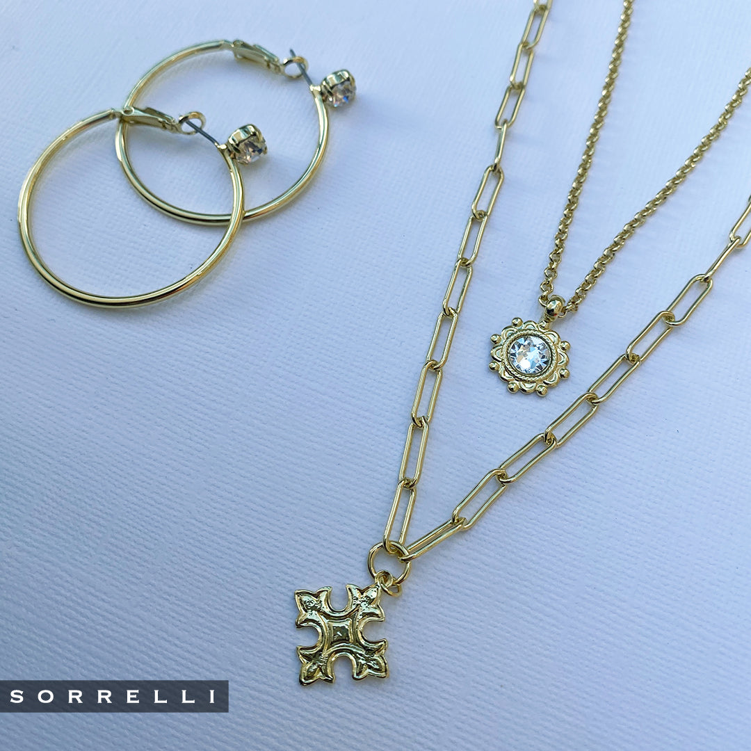 Serafina Hoop Earrings - EEP41BGCRY