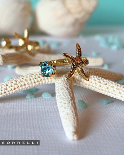 Starfish Open Band Ring - RGE3BGCSD