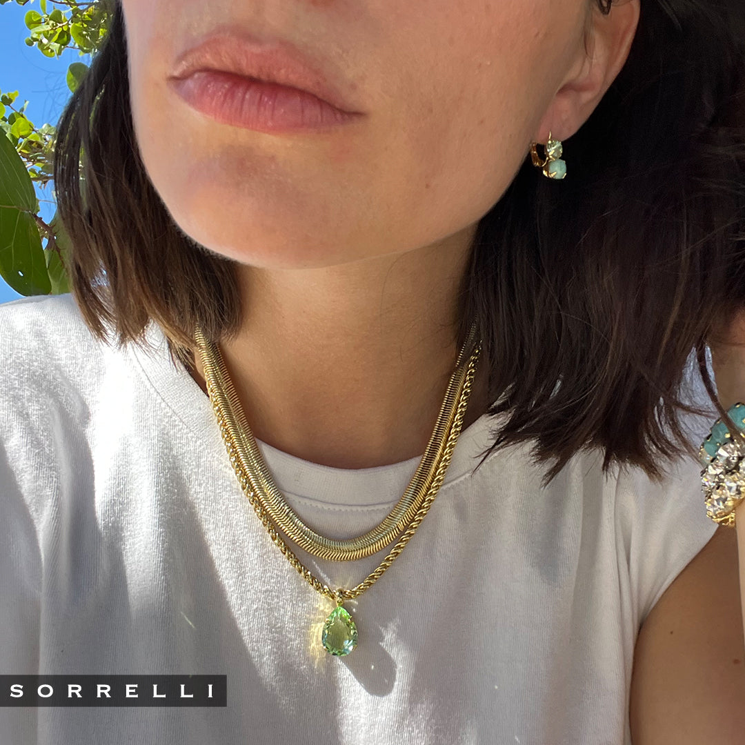 Juna Tennis Necklace - 4NES10BGCRY