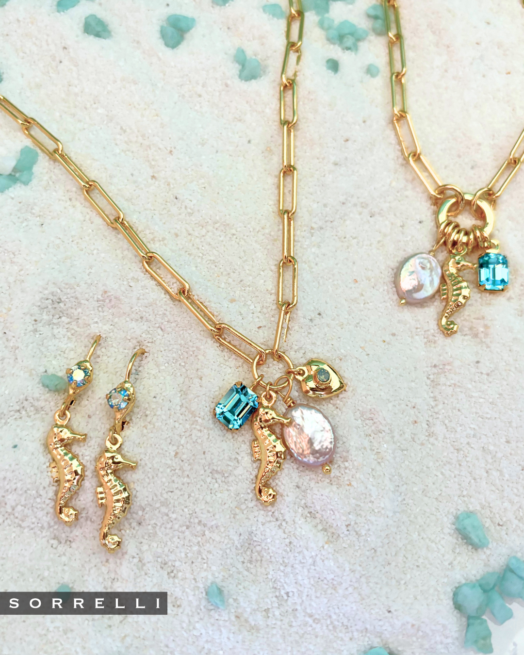 Seahorse Charm Tennis Bracelet - BGE5BGCSD