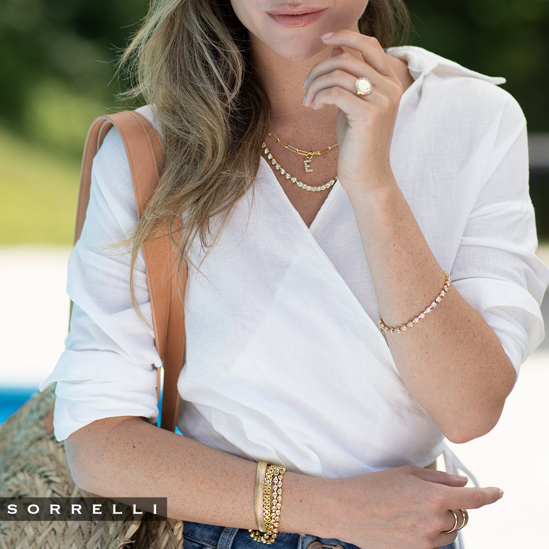 Marnie Tennis Necklace - NFA2BGCRY