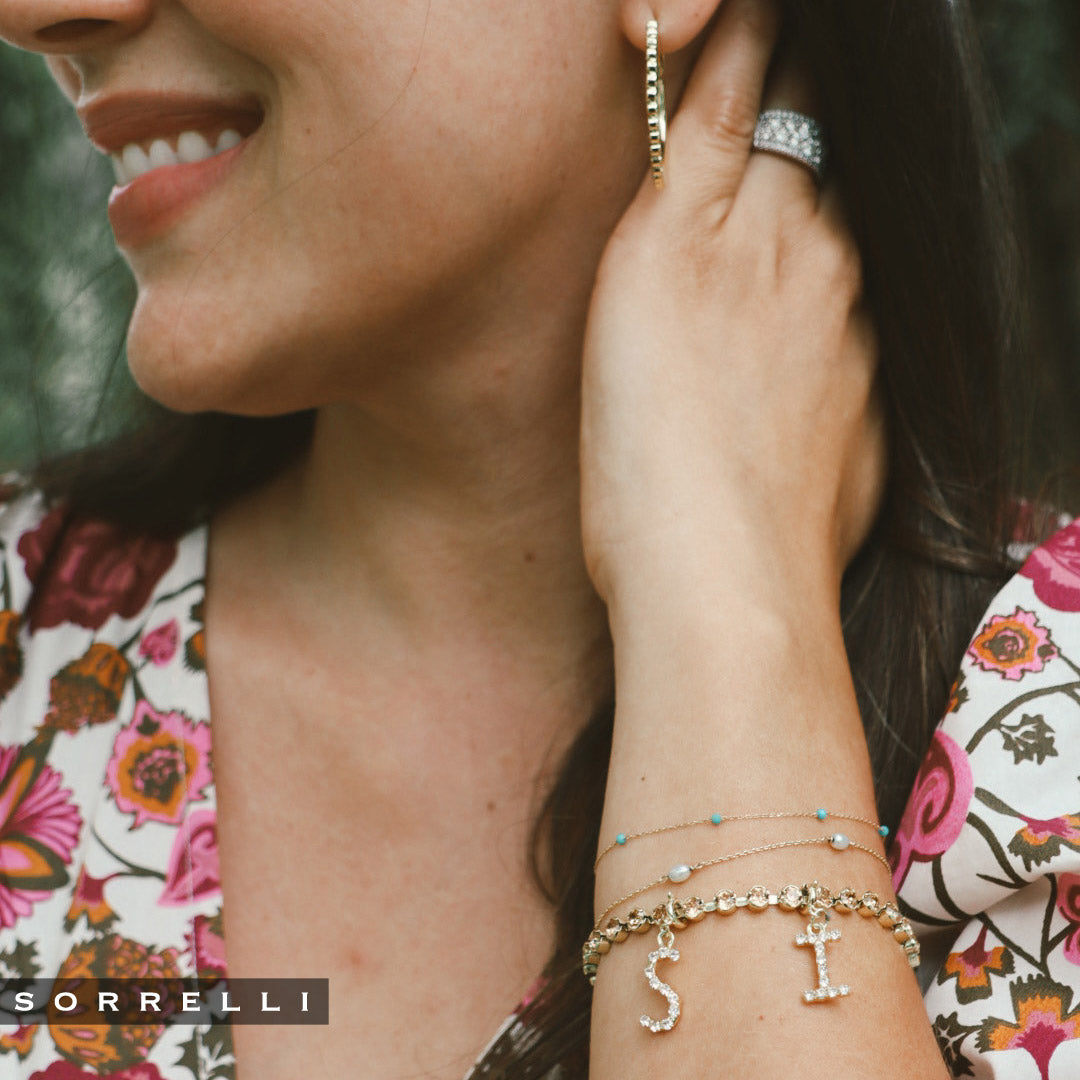 "S" Initial Charm - CFB19BGCRY