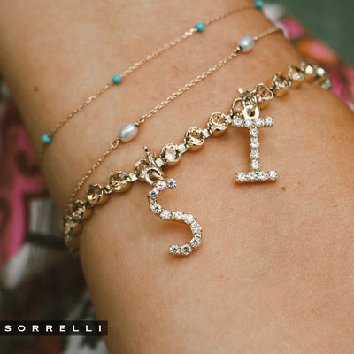 "I" Initial Charm - CFB9BGCRY