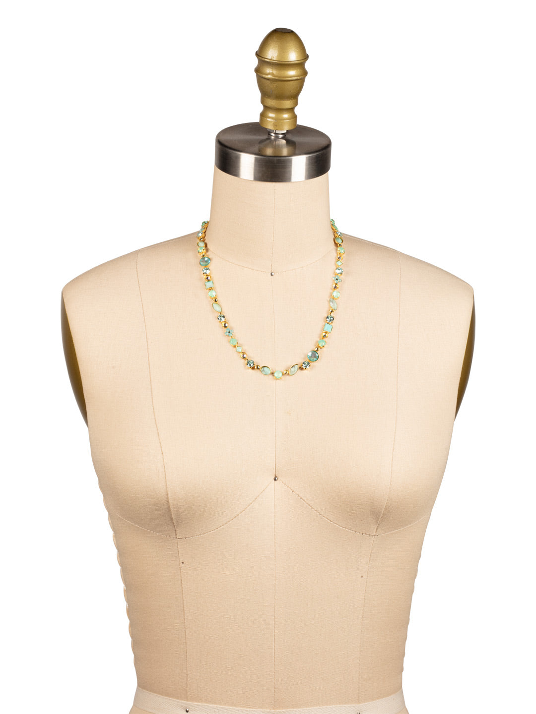 Classic Tee-Shirt Tennis Necklace - NAQ3BGCSD