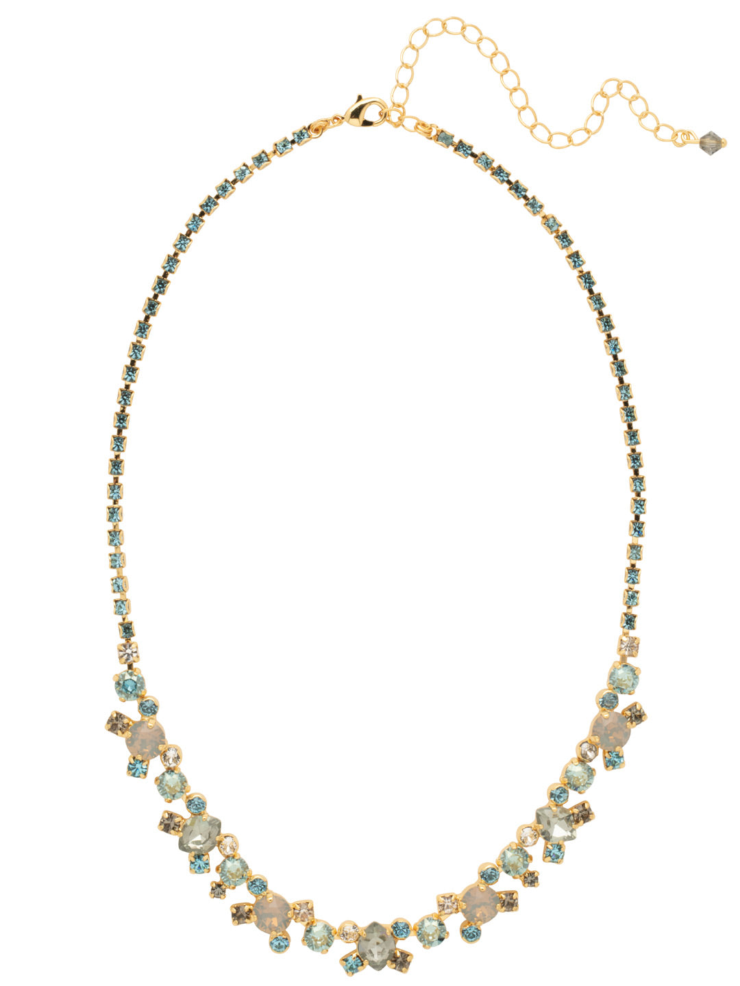 Perfect Harmony Line Tennis Necklace - NDK11BGLBH