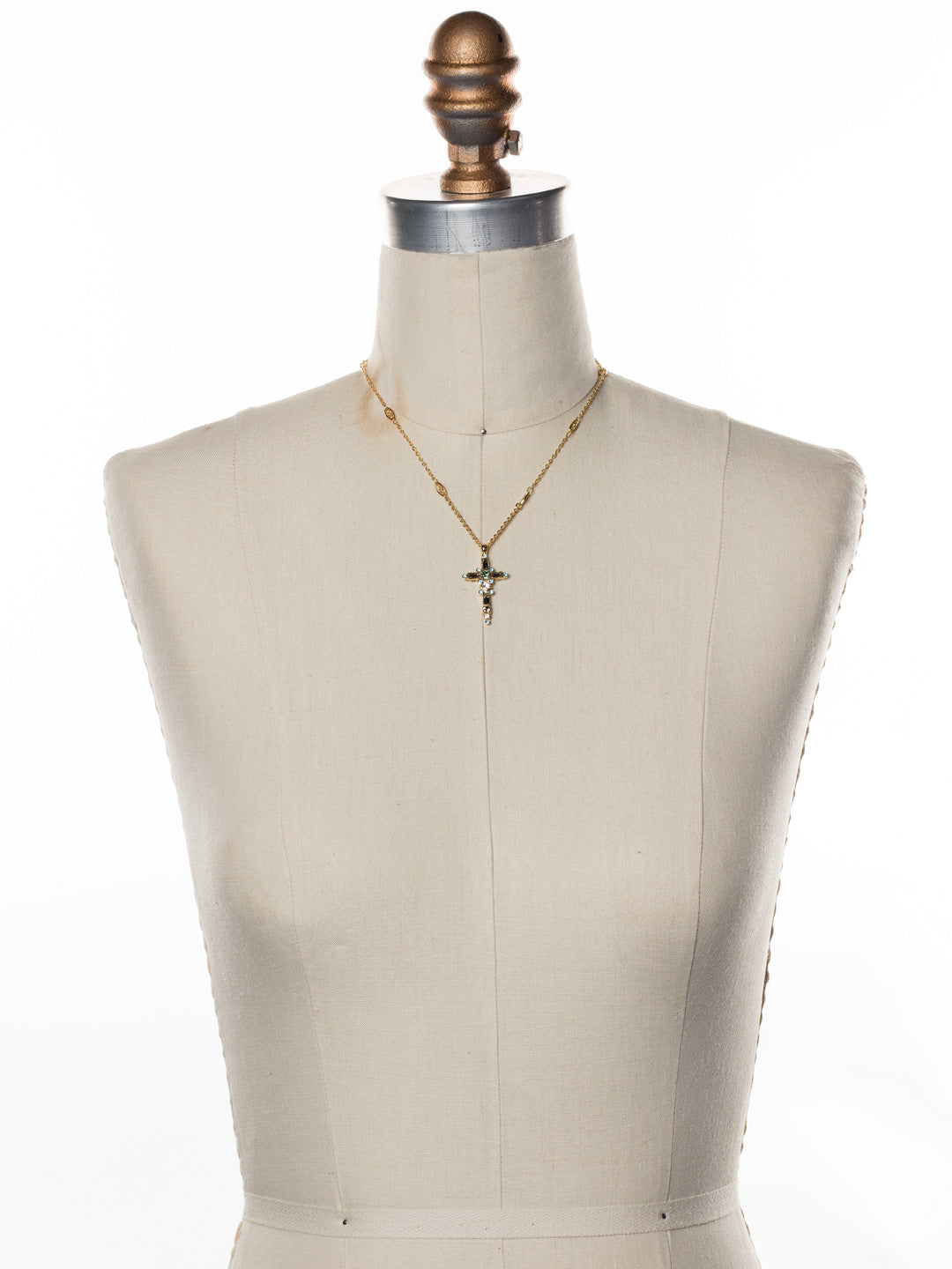 Dierdre Cross Pendant Necklace - NDQ54BGLBH