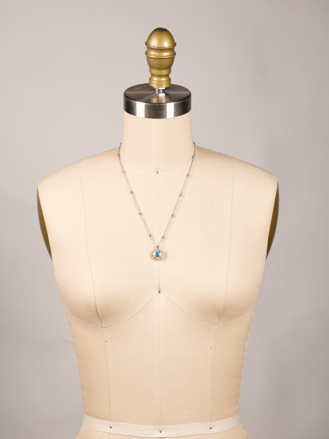 Cushion-Cut Pendant Necklace - NDS50RHCAB