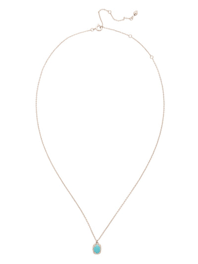 Maisie Pendant Necklace - NEF49PDSTO - <p>This is the perfect day-to-night sparkling tiny pendant necklace that has an adjustable chain to fit your neckline.</p>