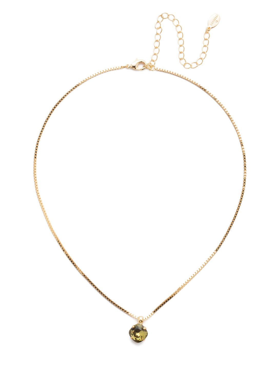 Halcyon Pendant Necklace - NEP23BGKH - <p>The Halcyon Pendant Necklace has a luminous cushion-cut crystal that looks beautiful with every outfit.</p>