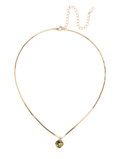 Halcyon Pendant Necklace - NEP23BGKH - <p>The Halcyon Pendant Necklace has a luminous cushion-cut crystal that looks beautiful with every outfit.</p>