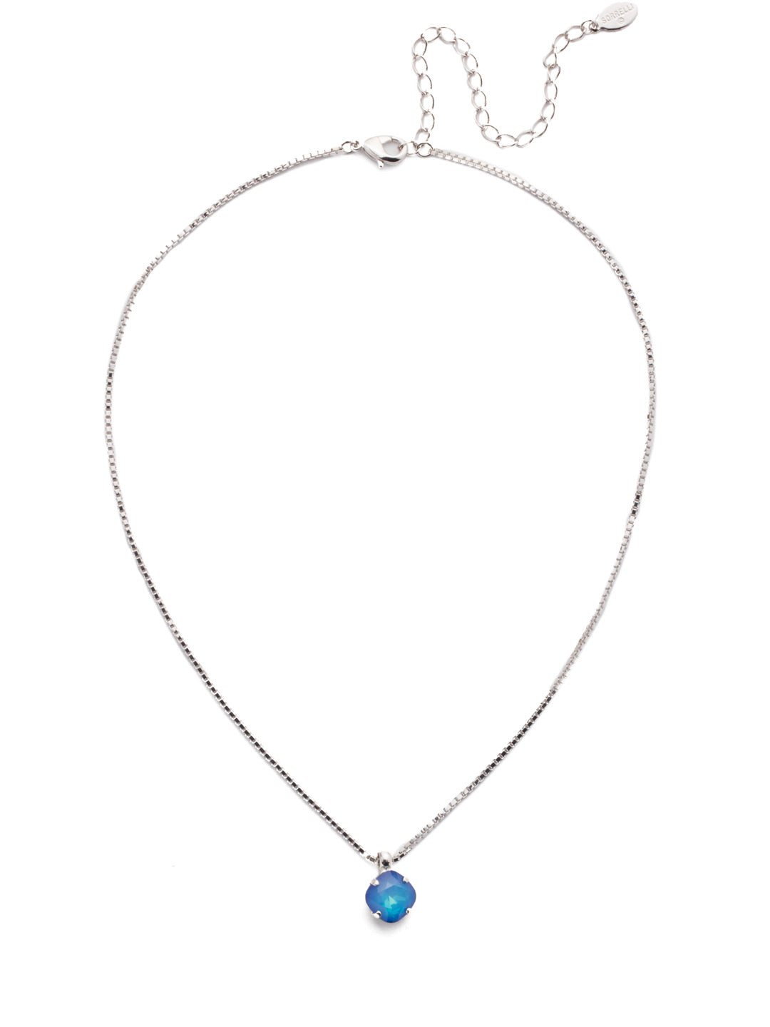 Halcyon Pendant Necklace - NEP23RHBC - <p>The Halcyon Pendant Necklace has a luminous cushion-cut crystal that looks beautiful with every outfit.</p>