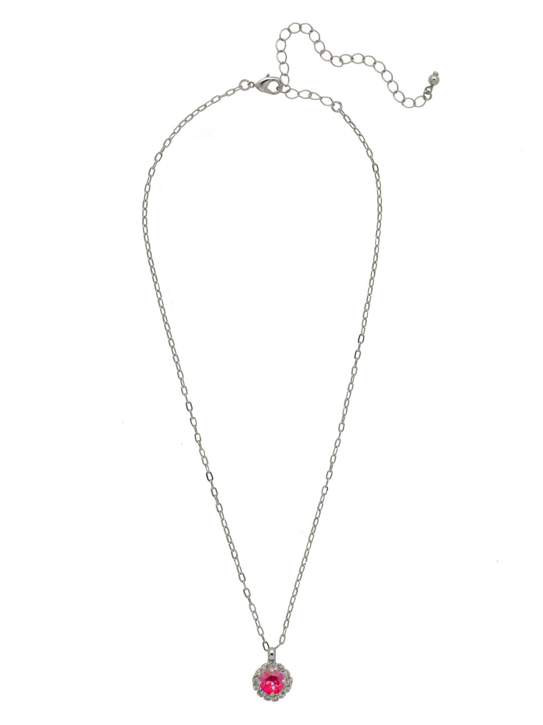 Haute Halo Pendant Necklace - NEX10PDRRD