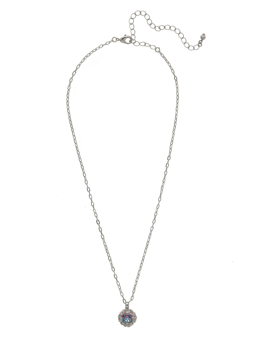 Haute Halo Pendant Necklace - NEX10PDVL
