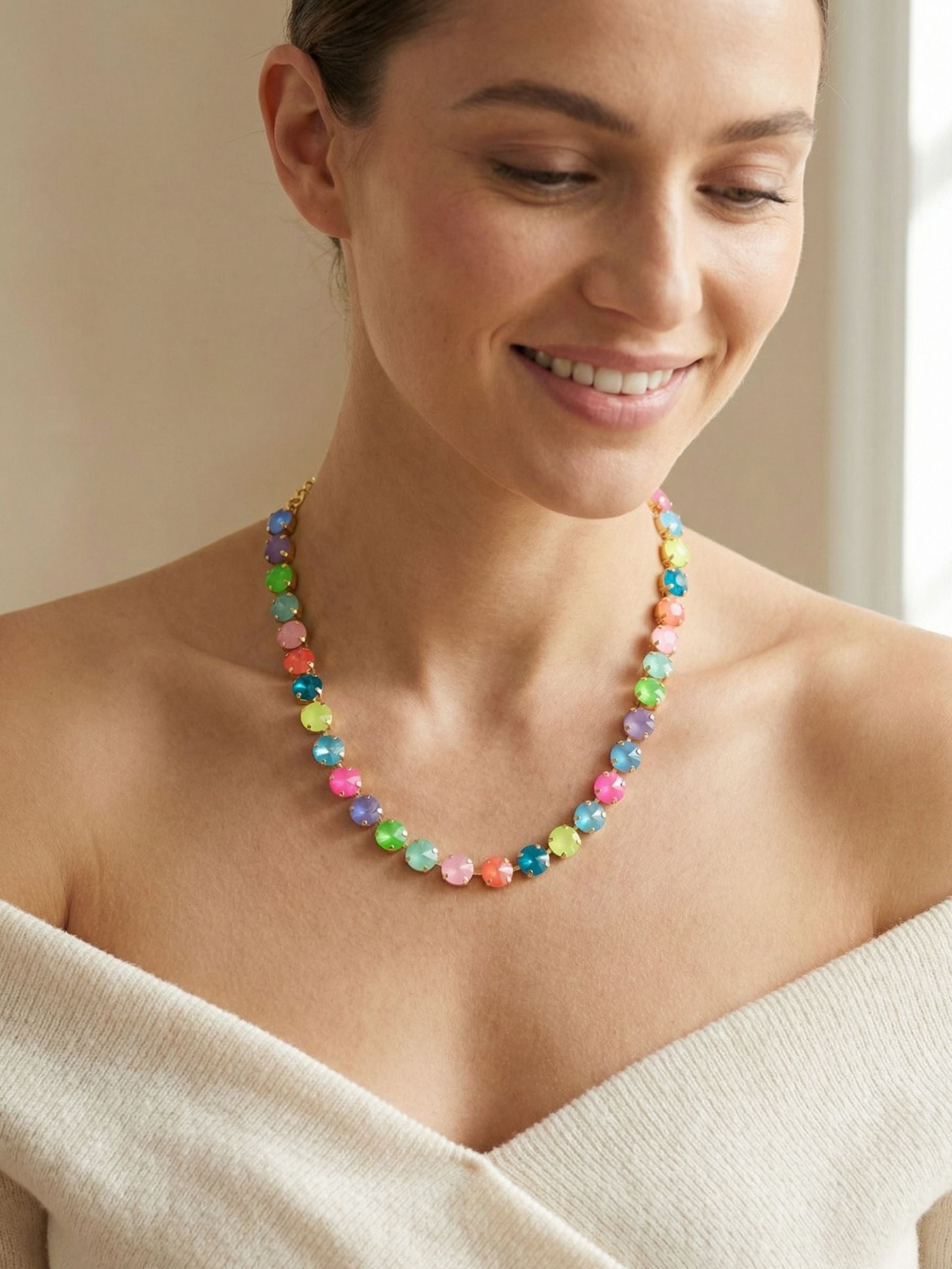 Mara Tennis Necklace - NFD75BGCCA