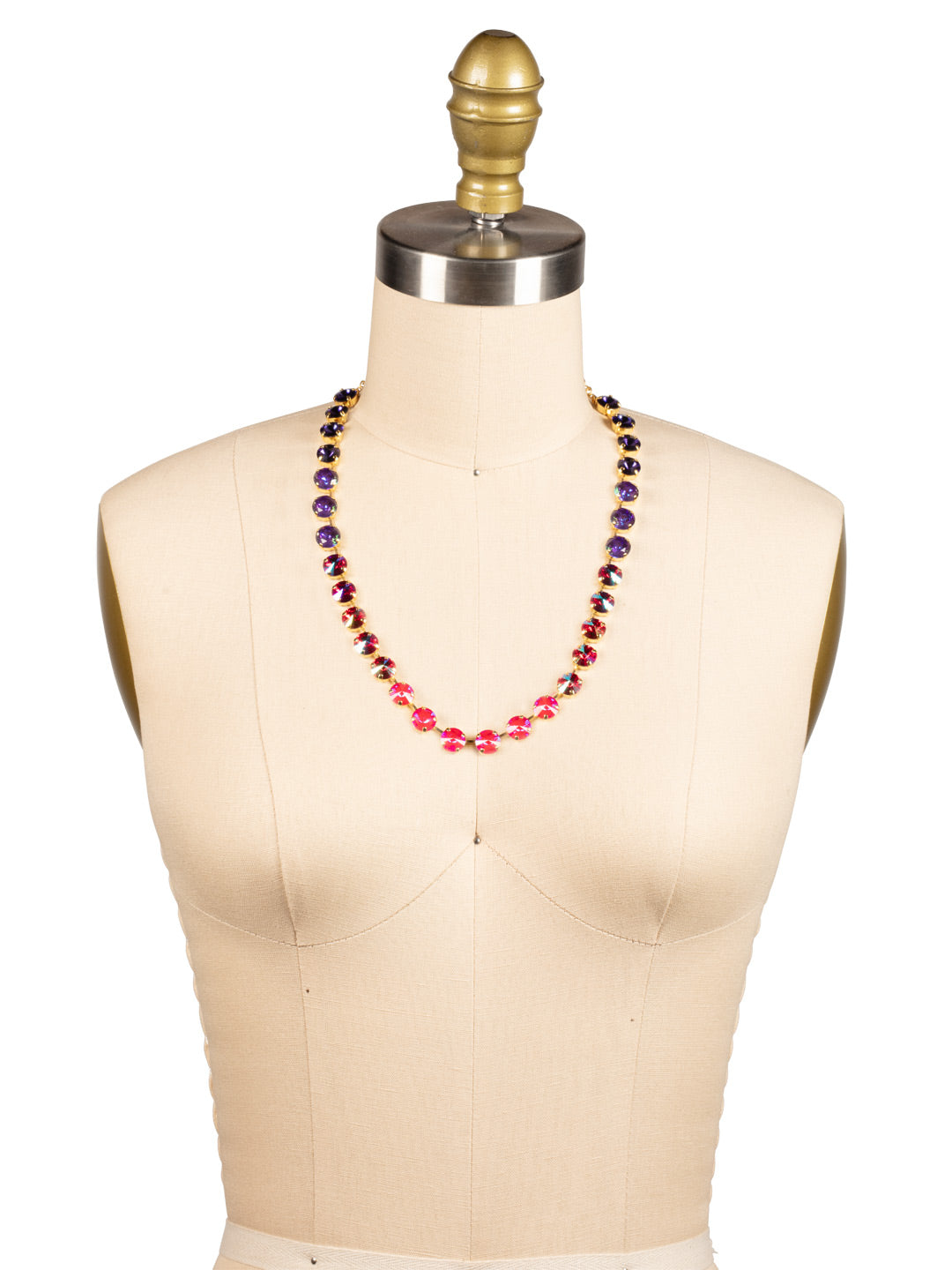 Mara Tennis Necklace - NFD75BGREV