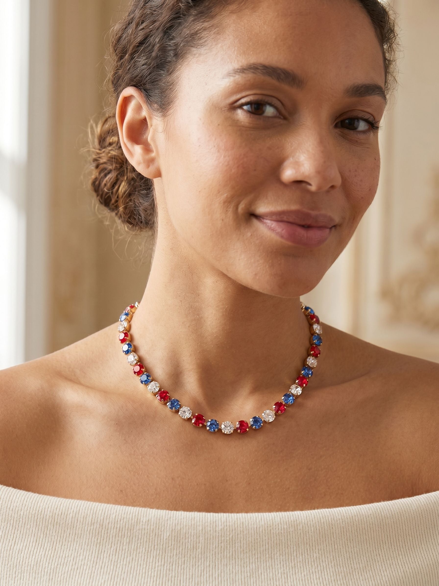 Matilda Tennis Necklace - NFJ4BGUSA