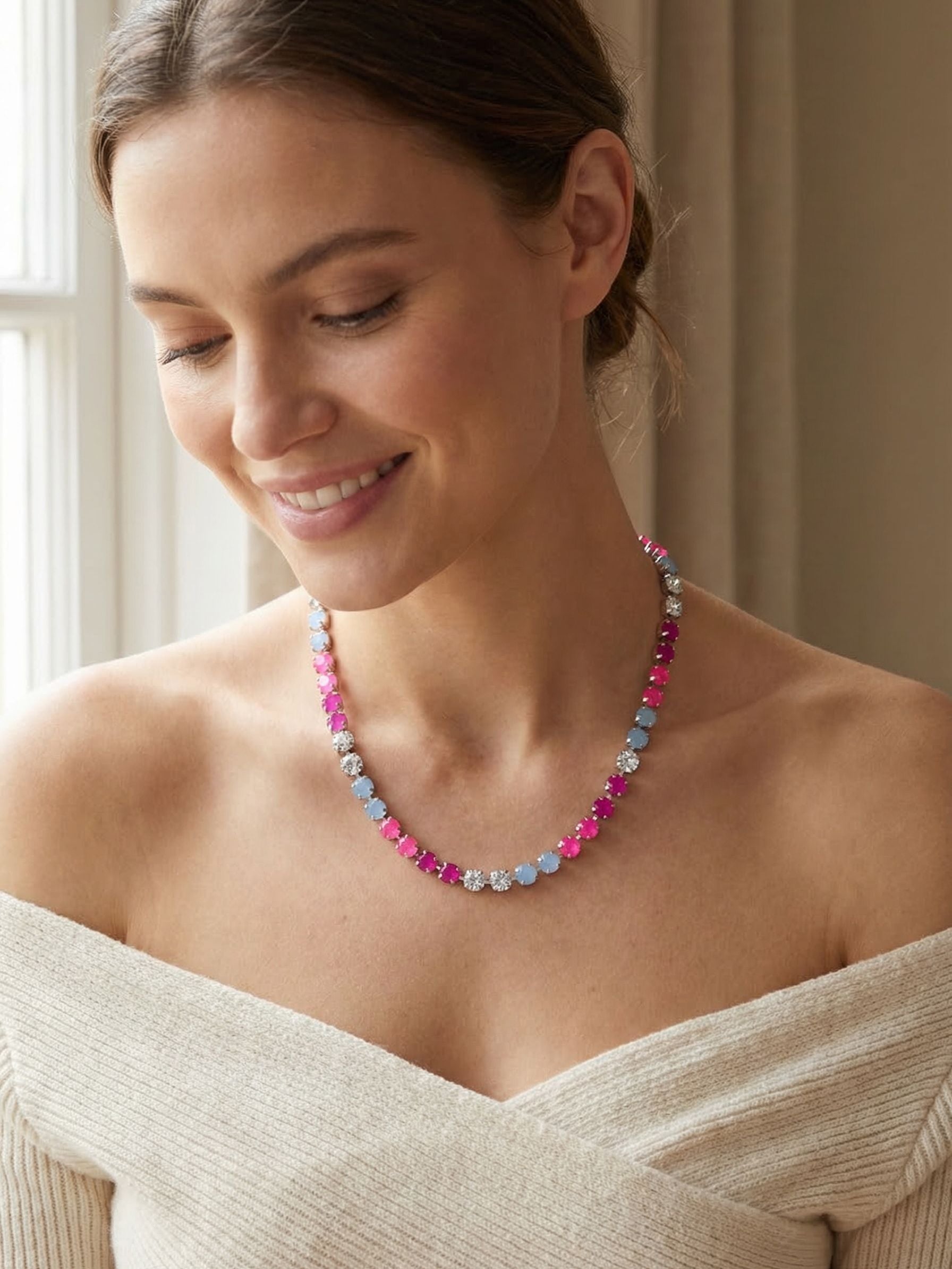 Matilda Tennis Necklace - NFJ4PDPBZ