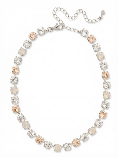 Matilda Choker Necklace - NFJ80PDCLA - <p>The Matilda Choker Necklace features classic round-cut crystals on a shorter chain. At the shortest length the necklace sits at 13 inches and at the longest length sits at 16 inches.</p>