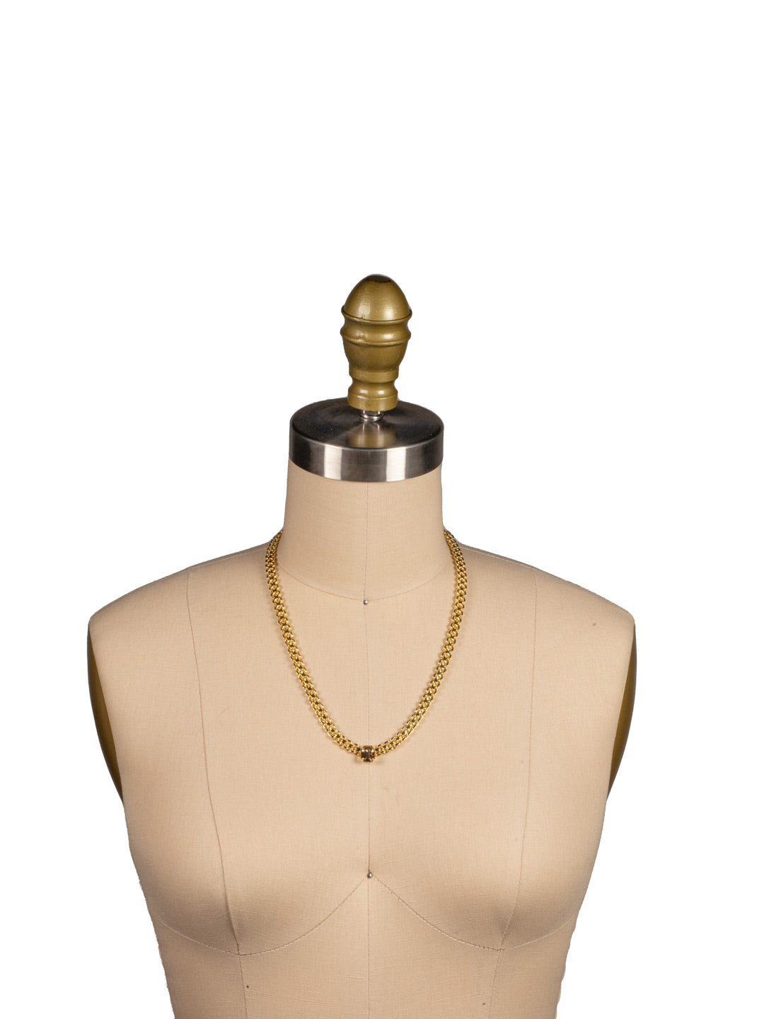 Octavia Single Crystal Tennis Necklace - NFK6BGLC