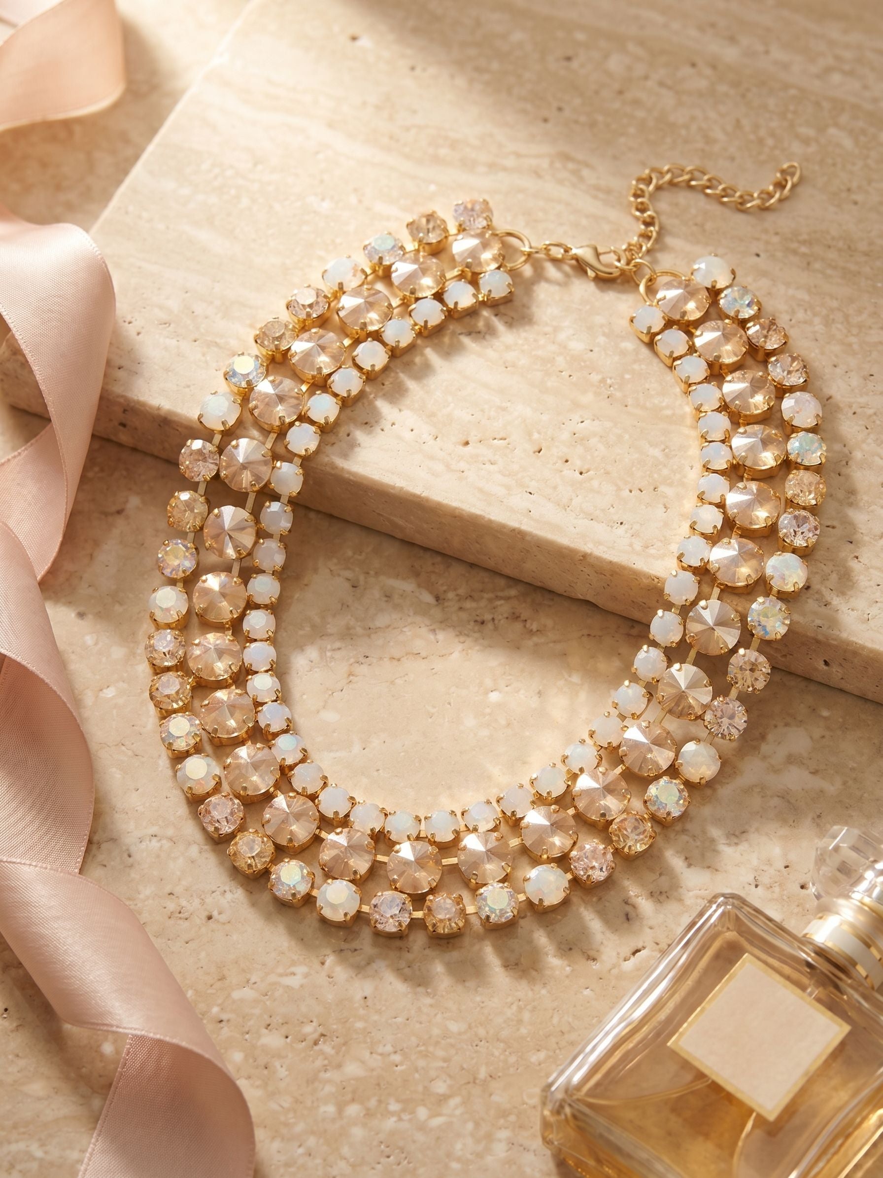 Sloane Layered Statement Necklace - NFL60BGGGO