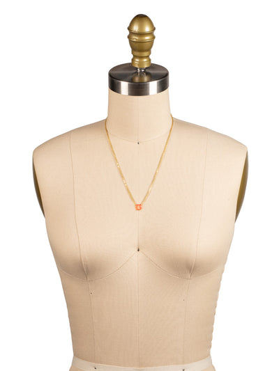 Octavia Single Crystal Pendant Necklace - NFM30BGELH