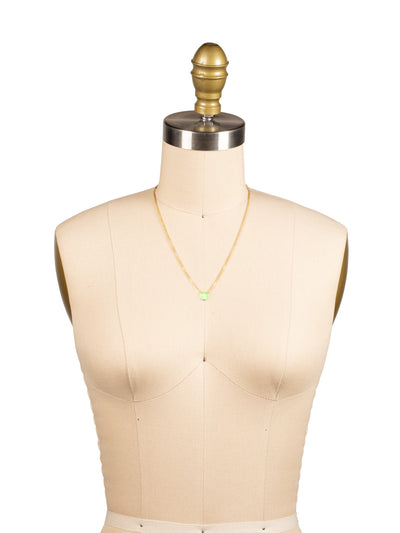 Octavia Single Crystal Pendant Necklace - NFM30BGETG